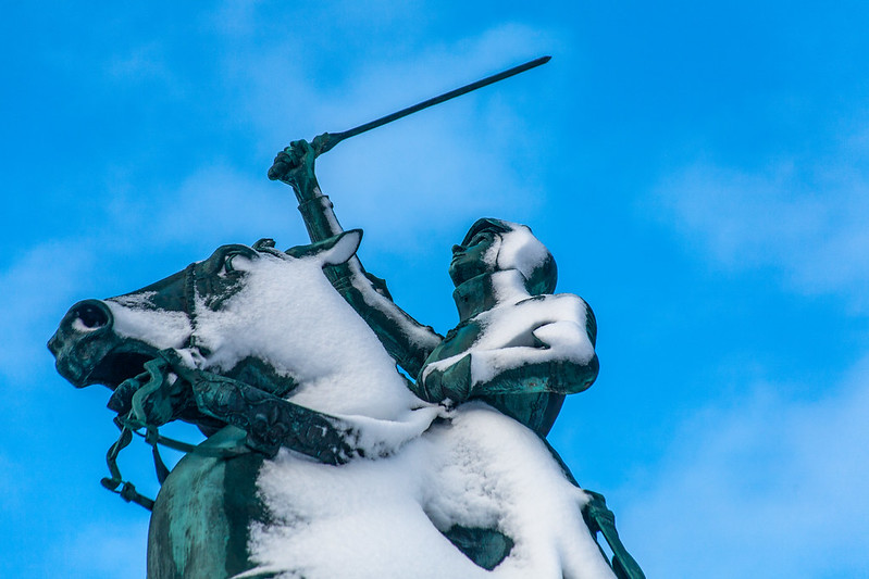 "Joan of Arc Monument" © Paul VanDerWerf; Creative Commons license (CC By 2.0)