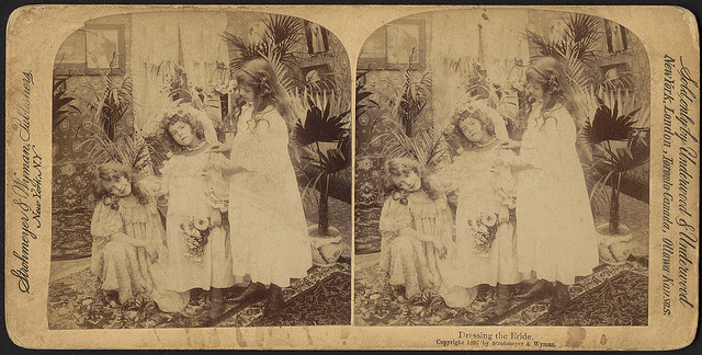 "Dressing the Bride" by Strohmeyer & Wyman (1897)