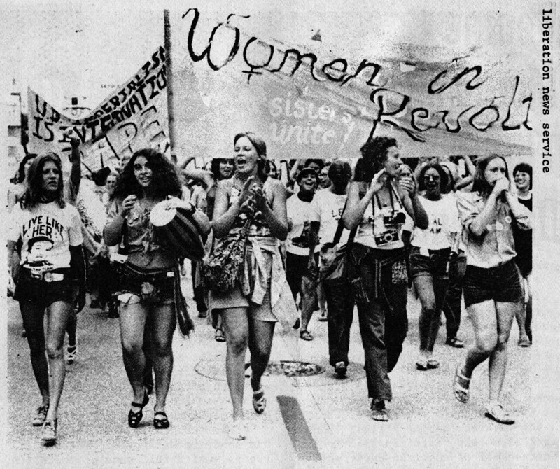 "Women March Against Nixon: 1972" © Washington Area Spark