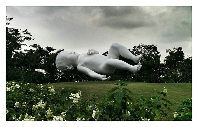 “Floating Baby” © Catriona Ward; Creative Commons license
