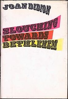 *Slouching Towards Bethlehem" (book cover)