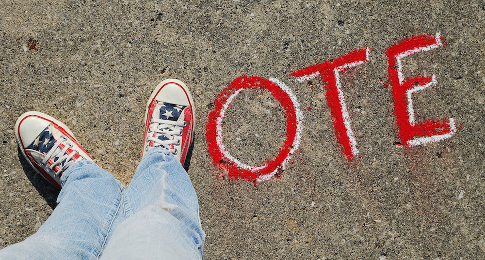 “Vote” © Theresa Thompson; Creative Commons license