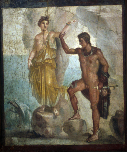 "Fresco of Hermes" &copy; Tyler Bell 