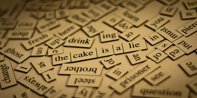 "Quit Now, and Cake Will Be Served Immediately" © Guy Sie; Creative Commons license