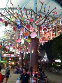 "Candy Tree #2 " © Martha Nichols (Sentosa Island, Singapore)