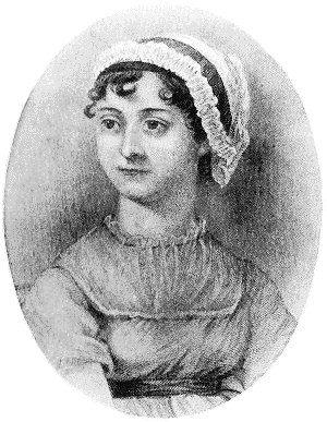 Headshot of Jane Austen