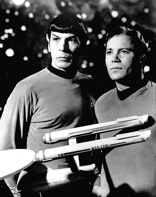 Leonard Nimoy and William Shatner (1968); NBC publicity photo