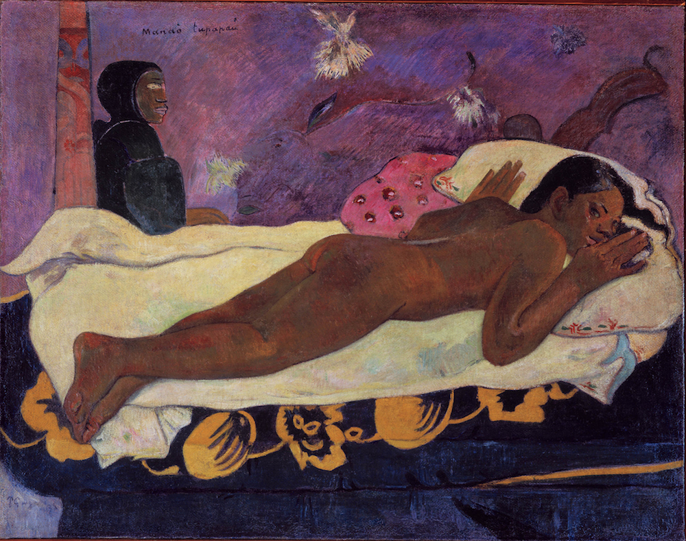 Paul Gauguin's "Manao Tupapau" (1892); Public domain