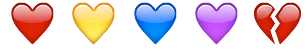 heart emojis