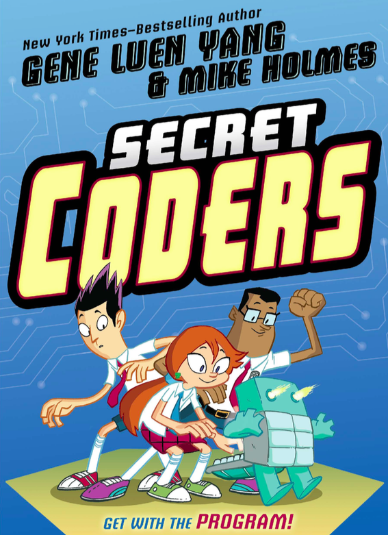 "Secret Coders" cover