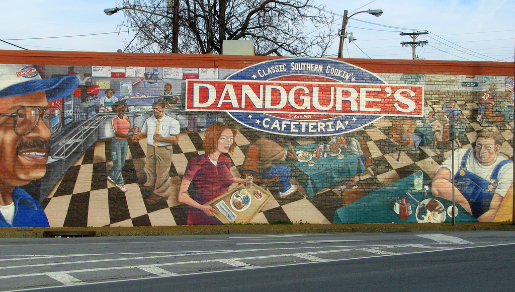 "Dandgure's Cafeteria Mural" © Brent Moore; Creative Commons license