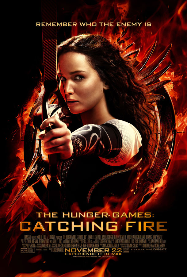"Catching Fire" movie poster