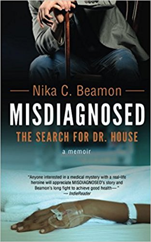 “Misdiagnosed: The Search for Dr. House” by Nika C. Beamon (book cover)