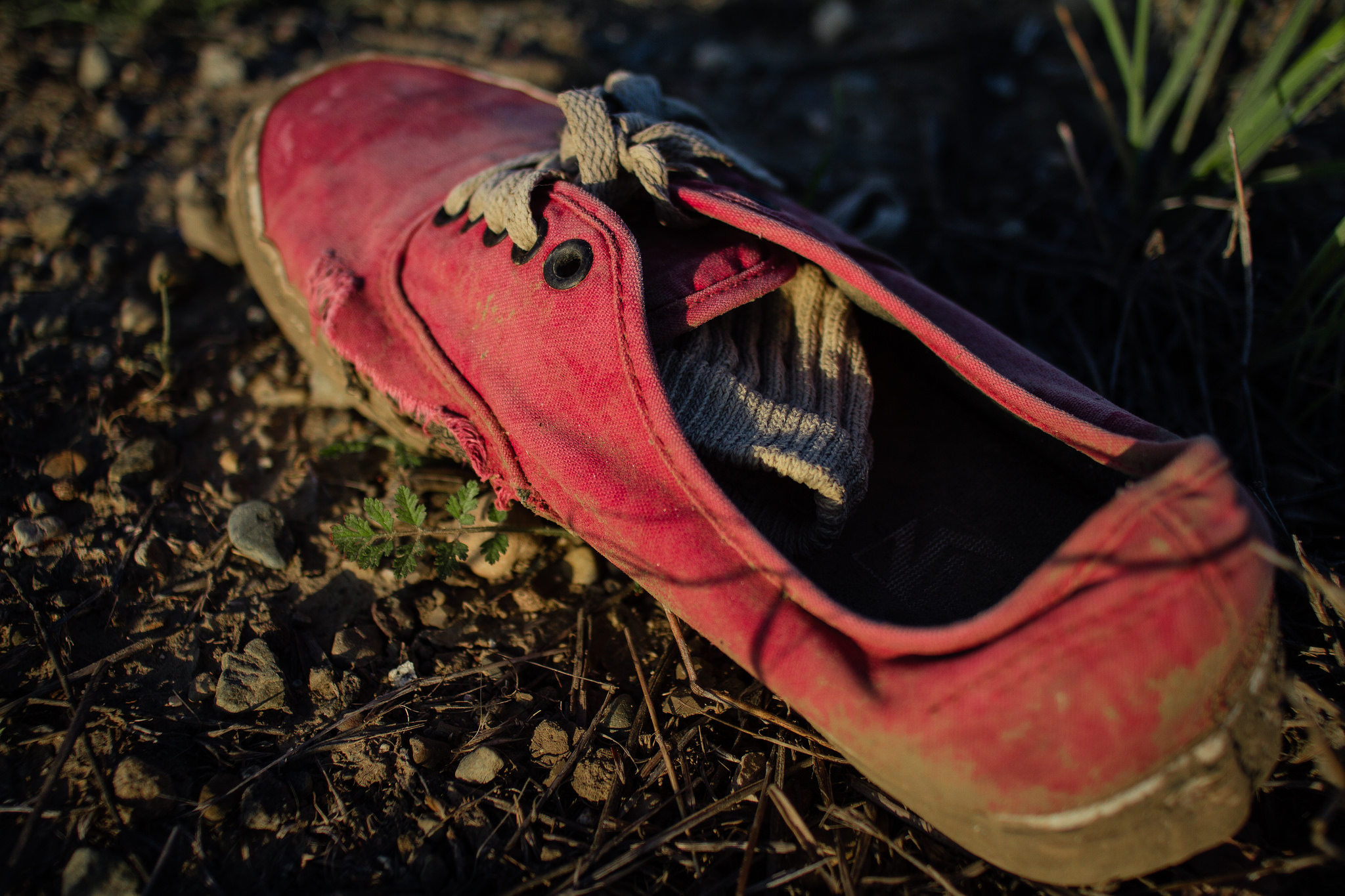 "Dirty Red Shoe" © Scott Hart; Creative Commons license