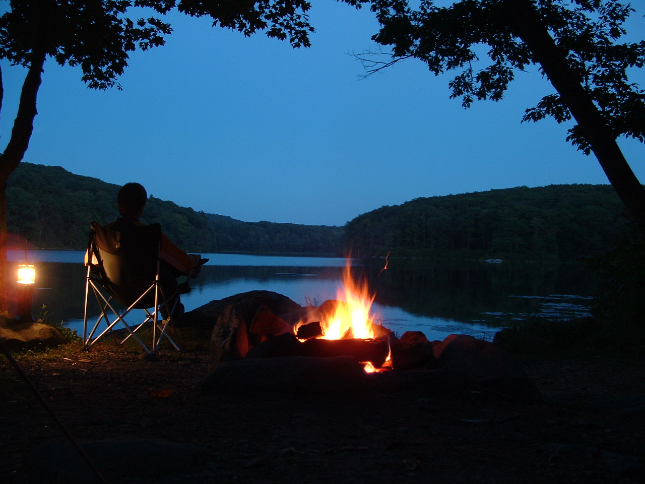 "By the Campfire" &copy; Drew Bryden 