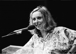 photo of Ann Beattie in 1986 from Miami Dade College Archives