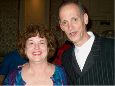 Emily Toth with John Waters, 2007  ©  Bruce Toth