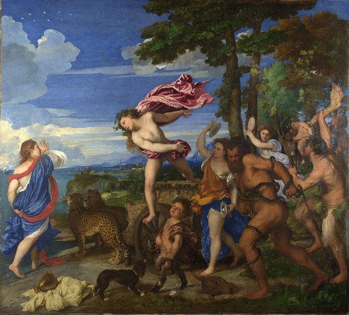Titian&#039;s Bacchus and Ariadne