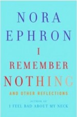 "I Remember Nothing" (book cover)