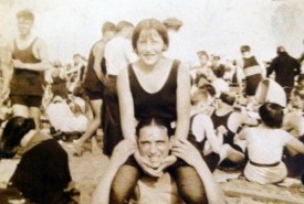 Parents of Carolee Bertisch at the beach