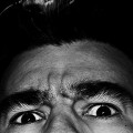 Nocturnalism Frustrated upper half of a face