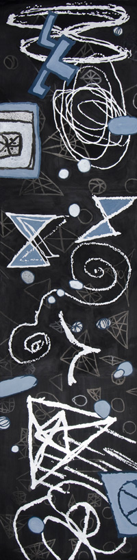 "Black Glyph Scroll" © Adria Arch "Black Glyph Scroll" © Adria Arch
