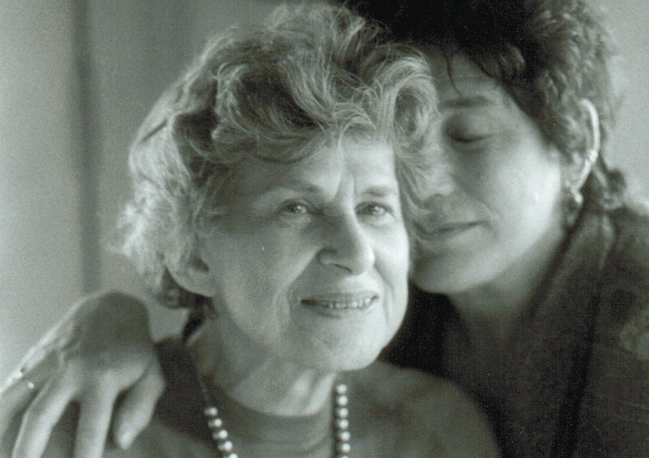 “Mom and Meryl” by Stephanie Tabachnikoff (1986) © Meryl Natchez