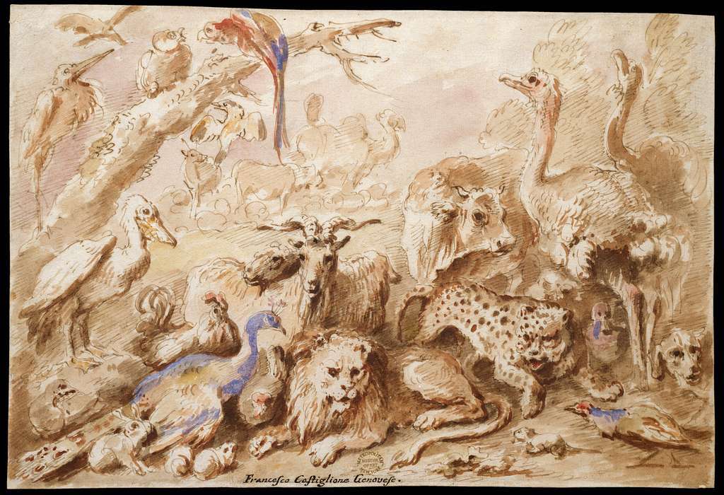 “A Congress of Animals” by Francesco Castiglione © Metropolitan Museum of Art; public domain