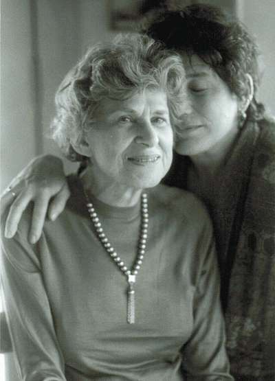 “Mom and Meryl” by Stephanie Tabachnikoff (1986) © Meryl Natchez