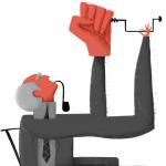 "The Renovation of the Left Wing" © Josep Serra; used by permission only