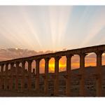 "Sunset Behind Colonnade" © Saïd Nuseibeh; used by permission